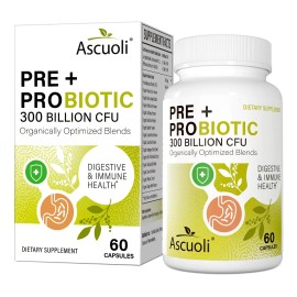 Ascuoli Probióticos 300b Ufc 22 Cepas 15 Hierbas Orgánicas