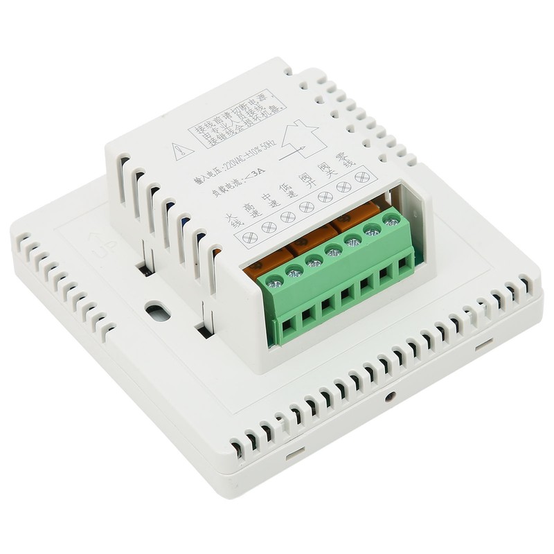 AC220V Smart Thermostat Central Air Conditioning Water Temperature Threespeed Switch