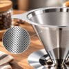 Premium Reusable Coffee Filter for Pour-Over Brewing – Double-Layer 304