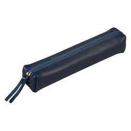 Clairefontaine Lawrence Slim 410079C Lambskin Pencil Case 19.5 x 2.5 x 4 cm Blue