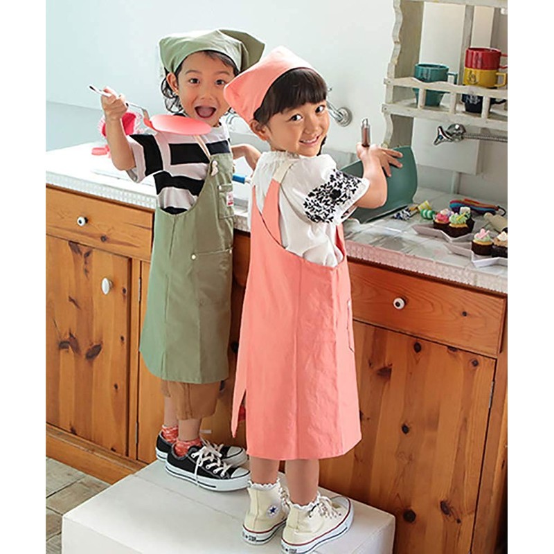 Ocean&Ground 1918003 Apron Set, Kids, Juniors, 39.4 - 63.0 inches
