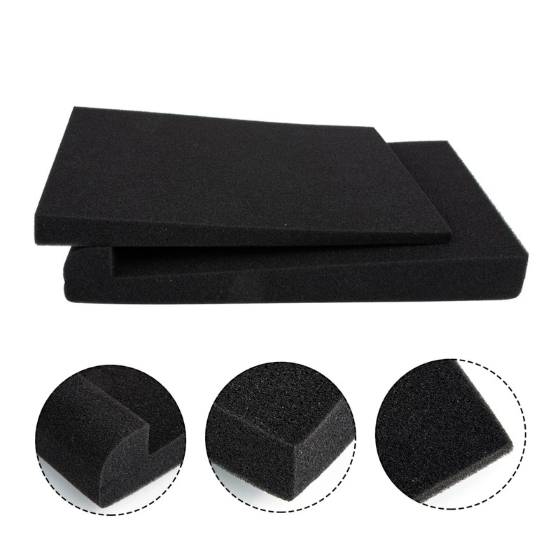 Kisangel 2Pcs Voice Box Soundproof Cushion Pads Acoustic Isolation Sponge