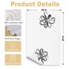 HSIASHENG Black and White Octopus Coastal Kitchen Towels, Beach Nautical