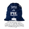Glass Pie Weights for Baking | Better Than ceramic beads!
