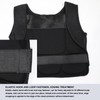 Taekwondo Chest Protector Thickened EVA Liner Shock Absorption Boxing Chest