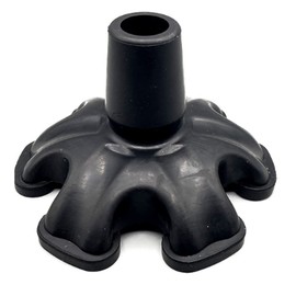 ST TS 杖先 替えゴム 6本足 杖先ゴム 自立 安定 交換用部品 滑り止め 転倒防止 杖 つえ ステッキ 交換 ゴム