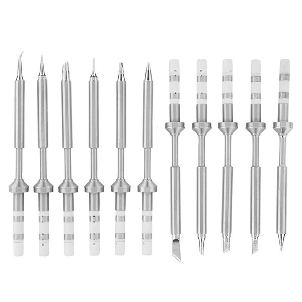 Generic TS100 Soldering Iron Tips, Stainless Steel Replacement for Quick