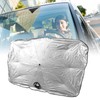 Car Sunshade Umbrella Silver Small Size Sun Protector Parasol Window