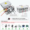 Hrensaw Large Outdoor Electrical Box(12.5x8.5x5inch),IP54 Waterproof Outdoor Outlet Covers,Weatherproof Extension
