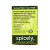 Spicely Organic Nutmeg Ground 0.4 Oz Certified Gluten Free