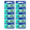 Murata 371 Battery SR920SW 1.55V Silver Oxide Watch Button Cell