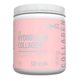 Amz Colageno Hidrolizado Con Vitamina C 500g 50 Serv