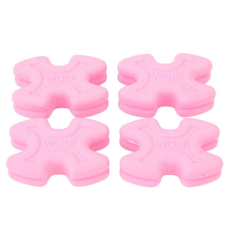 4pcs Bow Limb Dampener Wear Resistant Rubber Reducing Noise Vibration