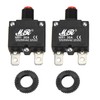RKURCK 30 Amps Thermal Circuit Breakers 125/250V AC 32V DC