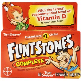 Flintstones Complete Childrens Chewable Supplement, 60 Count