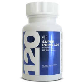 Super Maritime Prime 120 Tablets – 60mg Pure Pycnogenol from French Maritime Bark Extract