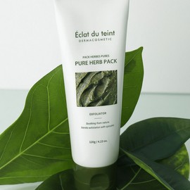 Eclat Dutin Pure Herb Pack 120g dead skin cells, sebum management, tingling peeling mask / 에끌라뒤땅 퓨어 허브팩 120g 각질,피지관리,따끔 필링마스크