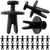 Car expansion rivets, 20 pieces, diameter 6 mm pin, diameter