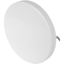 Repa Market ø8" Inch White Steel Air Exhaust Diffuser - Adjustable Valve - Quiet Air Supply Intake - Metal Soffit Vent Grille - Home, Office - Indoor Ventilation - Round Ducting Cover