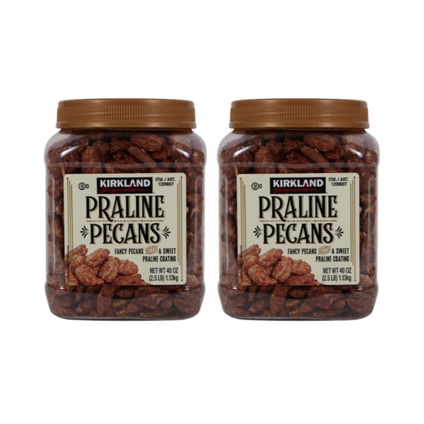 Kirkland Praline Pecans 2.5 lbs(2 Pack)