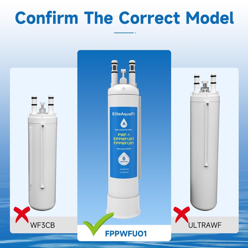 FPPWFU01 Compatible with Frigidaire FPPWFU01 PurePour PWF-1 Water Filter (1