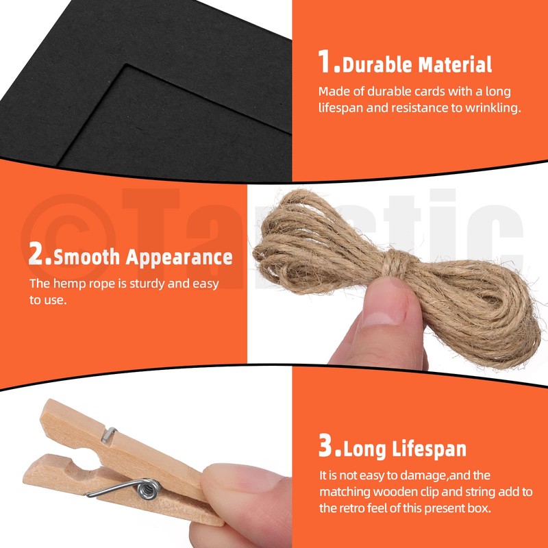 Tanstic Paper Picture Frames Paper Photo Frame Photo Hanging Display