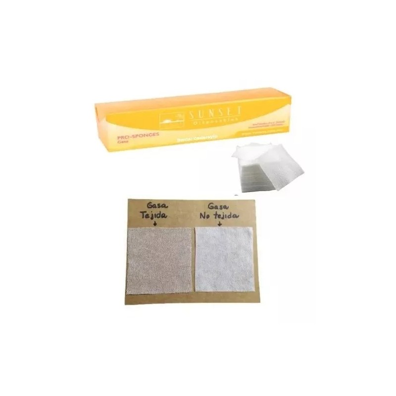 Dental Gasas 5 X 5 Cm 2x2puLG 800pz ( 6