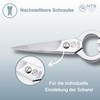 NTS-Solingen Professional kitchen scissors, All-Purpose Multifunctional scissors, Stainless forged, Original