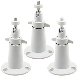 BFYTN Security Camera Metal Wall/Ceiling Mount, Adjustable Indoor/Outdoor Mount Compatible with Arlo, Arlo Pro 2 3, Replacment Mount for Stick Up Cam,Camera with 1/4 Screw Head