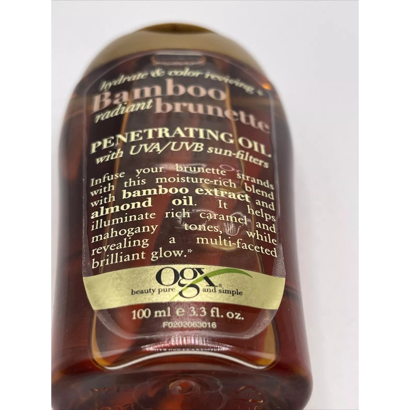 OGX Hydrate & Tone Reviving + Bamboo Radiant Brunette Penetrating