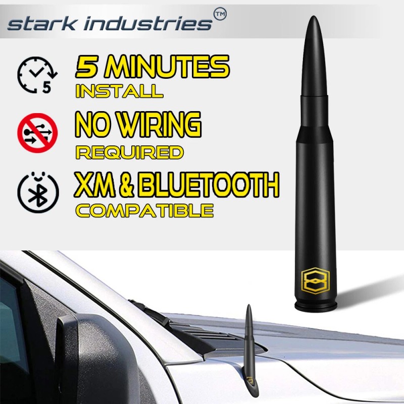 Stark Industries Pure Copper 50 CAL Bullet Antenna Mast fit