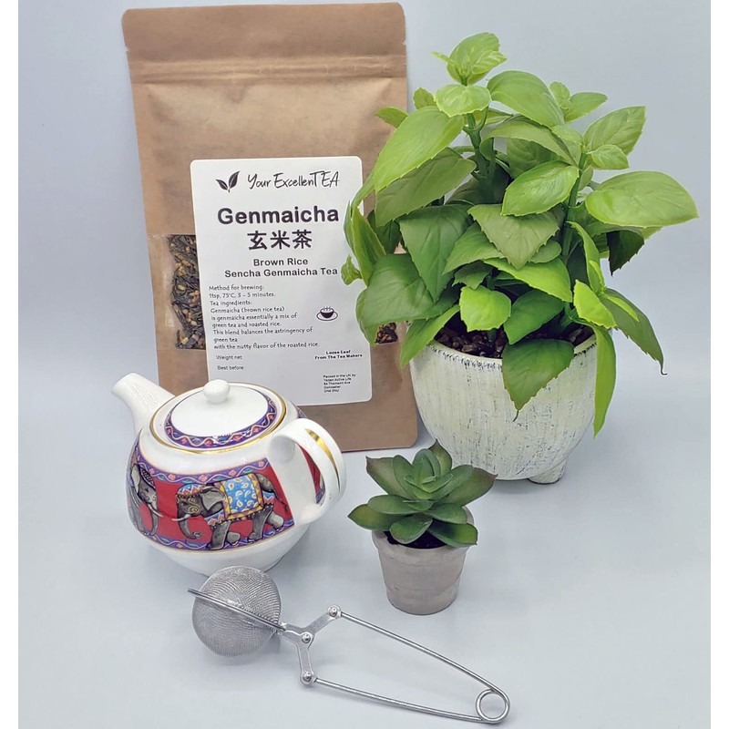 Your ExcellenTEA - Genmaicha 玄米茶 Brown Rice Sencha Green Loose