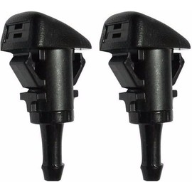 Genuine OEM 98630-3J000 Windshield Washer Nozzle(2pcs Set), Compatible With Hyundai Genesis 09-16 G80 17-22 G90 17-21 Santa Fe 13-19 Azera 12-17 Equus 11-16 Veracruz 07-12