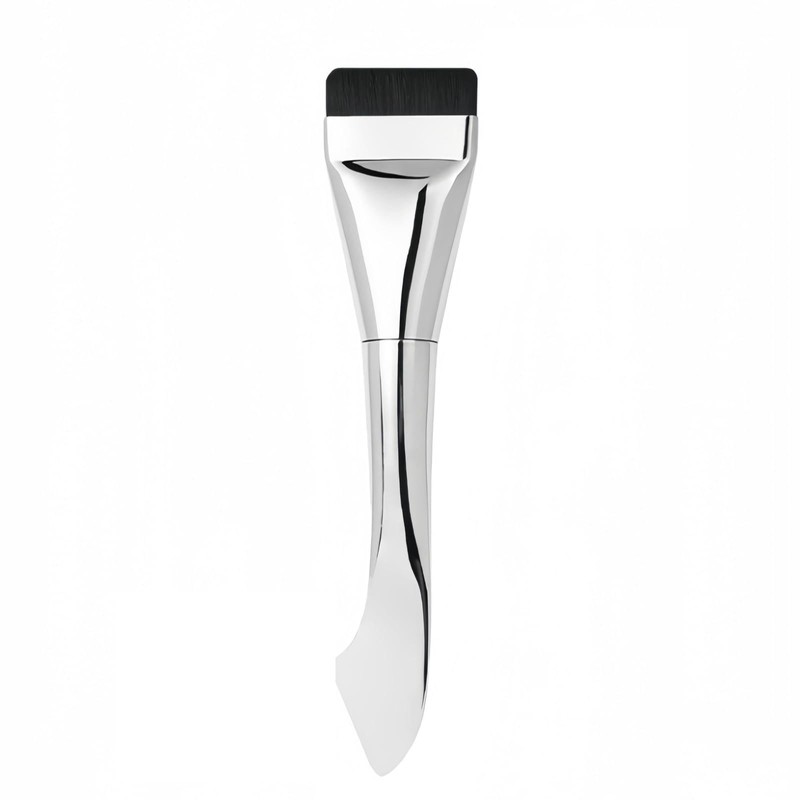 2-in-1 Makeup & Mask Brush – Silicone Foundation Applicator for