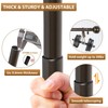 KAMANINA 1 Inch Double Curtain Rods for Windows 36 to