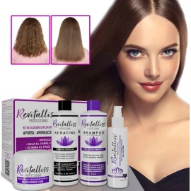 Tratamiento Keratina Brasileña Alaciado Permanente Kit 250