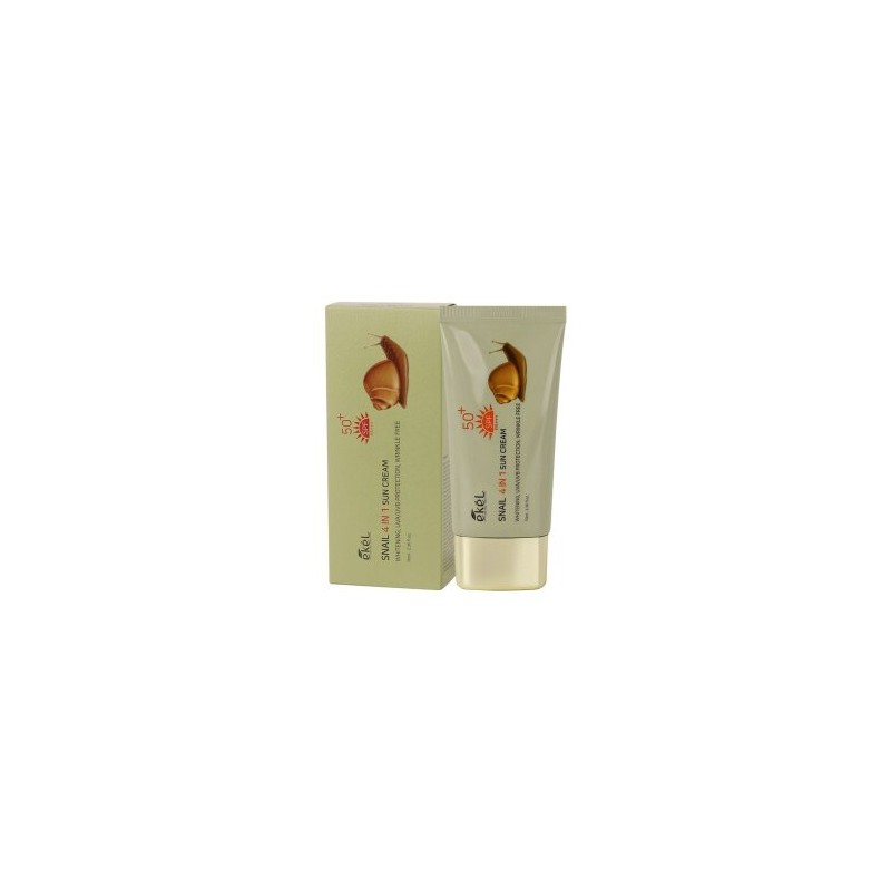 Ekel Snail Four-in-One Sun Cream 70ml SPF50+PA+++ / 이켈 달팽이