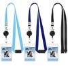 3 Pack Breakaway Lanyards for Id Badges Break Away Lanyard