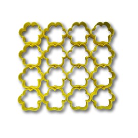 16 x 1.5” size dog paw Multi Cookie Cutter