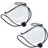 Breathable, Transparent Plastic Eye Shield with Elastic Rope for Eye