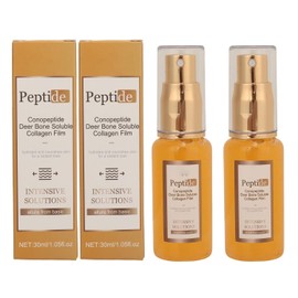 Suero de Péptido de Colágeno, Penetra Profundamente para Reducir las Arrugas, Ilumina la Piel, Hidrata e Hidrata, Extractos para una Piel Joven y Saludable, 2 Piezas de 30 Ml