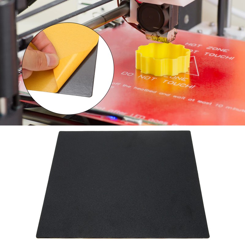 2Pcs 3D Printer Magnetic Bed Sticker 235x235mm Reusable Durable PVC
