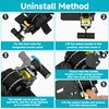 bimiti 2PCS Retractable Tie Down Straps for 2019-2025 Chevy Silverado