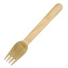 Fiesta Green Biodegradable Disposable Wooden Forks Cutlery - Pack of