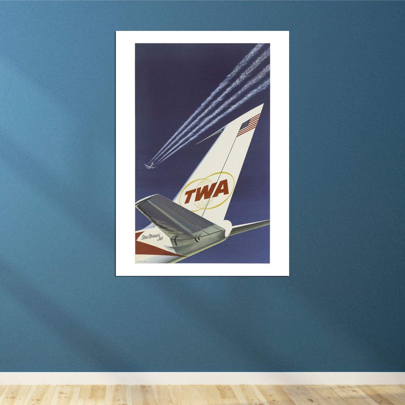 Spiffing Prints Fly TWA
