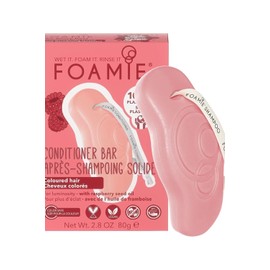 FOAMIE Shampoo Sólido para Cabello Teñido y Pintado sin Sulfatos y Parabenos con aceite de semillas de frambuesa I Para mayor cuidado y un color brillante I 100% Vegano I Shampoo en Barra…