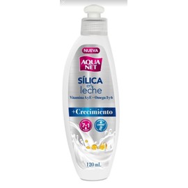 AQUA NET 2 Pack Sílica Aqua Net en leche +crecimiento 120 ml