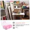 DOITOOL Portable Three Tool Box Multi-Functional Storage Organizer for Painting