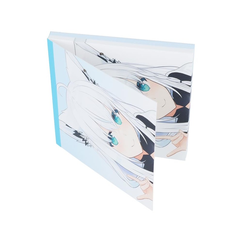 Sunstar Stationery S2846527 Hololive Memo, Square, Hololive Vtuber Shirakami Fubuki