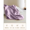 THXSILK Silk Pillow Cover, One Side 100% Silk, Back with